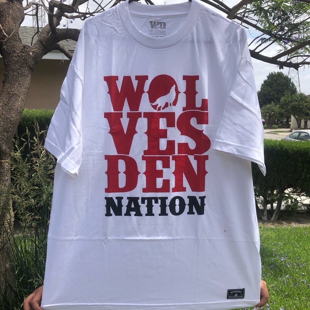 NEW Wolves Den Nation TShirt